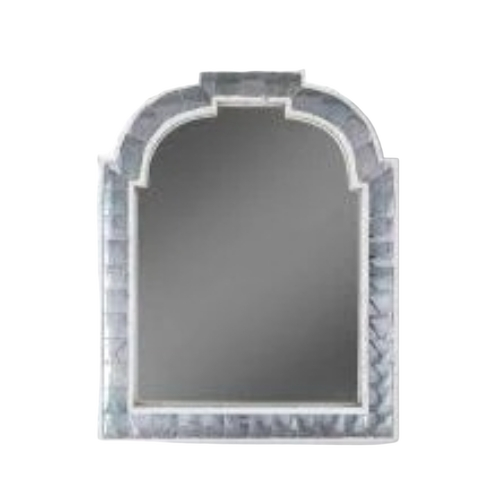 Thikri silver wall mirror