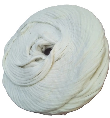 White Cotton Wicks Roll - Type: Automatic