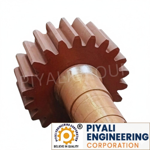 100 Tpd Kiln Pinion With Shaft And Plummer Block Complete Assembly