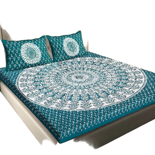 Printed Cotton Bed Sheet