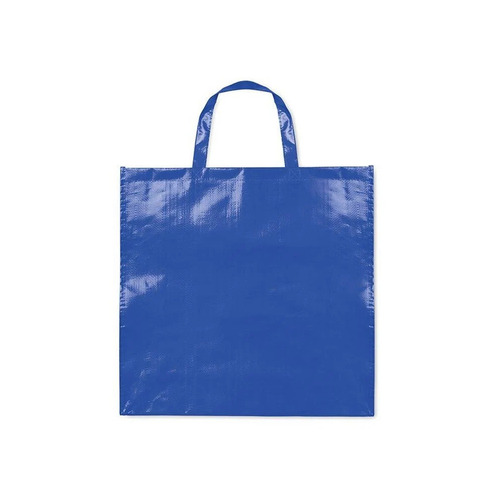 Blue Plastic Carry Bag