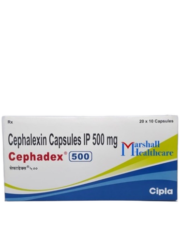 Cephalexin Capsules Ip 500 Mg - Expiration Date: 2 Years