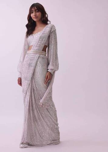 Designer Saree - Good Quality, Standard Size | Stylist, Comfortable, Party Wear