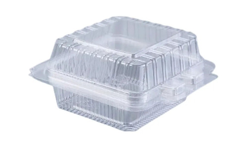 Plastic Food Hinged Container