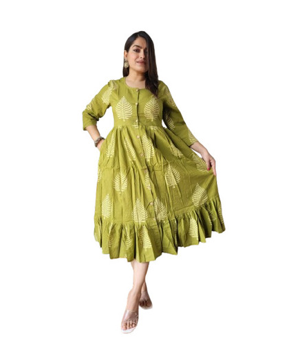 Hand Block Print Cotton Kurtis
