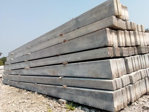 Psc Poles - A Grade Concrete Standard Size Grey | Eco Friendly Durable Rectangular Shape