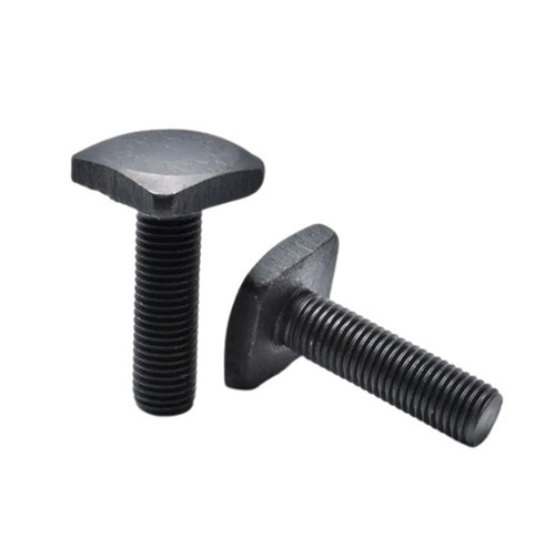 Square Neck Bolt - Color: Black