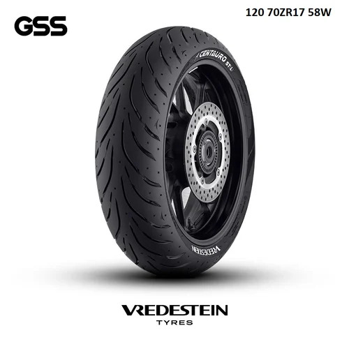 120 70zr17 58w Vredestein Centauro Two Wheeler Tyre