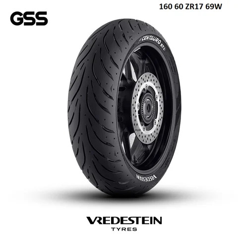 160 60 ZR17 69W Vredestein Centauro Two Wheeler Tyres