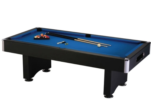 Black Pool Table