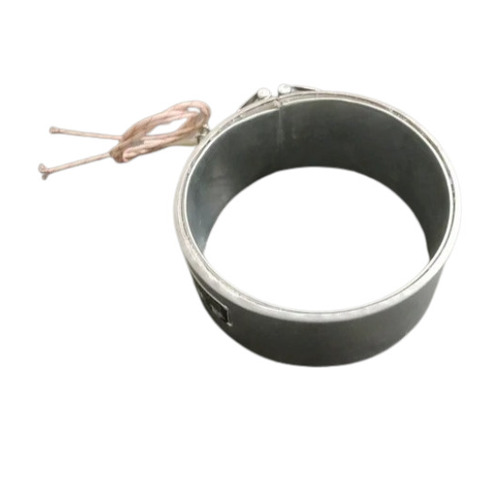 Mica Insulated Band Heater - Color: Silver