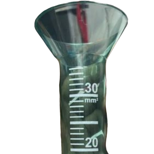 Rain Gauge Glass Round Printing