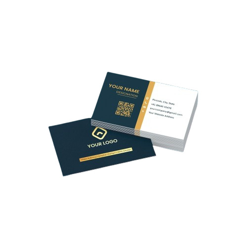 Raised Foil Business Card - Material: 350 Gsm