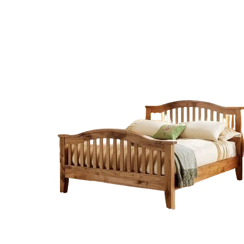 Modern Wood Double Bed