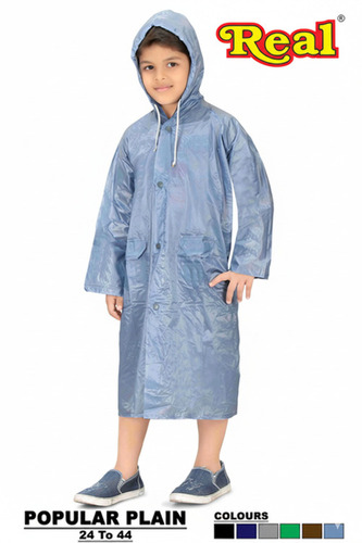 Kids Raincoat - Age Group: 2/3 4/5 6/7 8/9 10/11 12/13