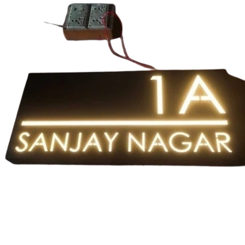 Led Acrylic Neon Sign Board 