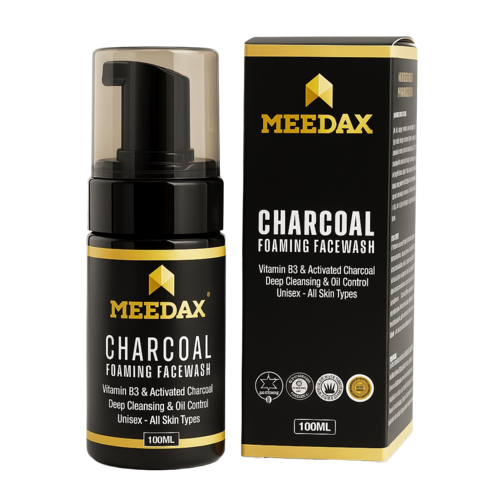 Meedax Charcoal Foaming Face Wash 100 Ml