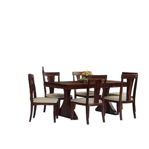 Wood 6 Seater Dining Table