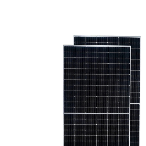 Premier 590Wp Non Dcr Bifacial Glass To Glass Solar Panel - Color: Black