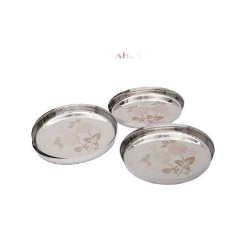 Stainless Steel Dinner Plate