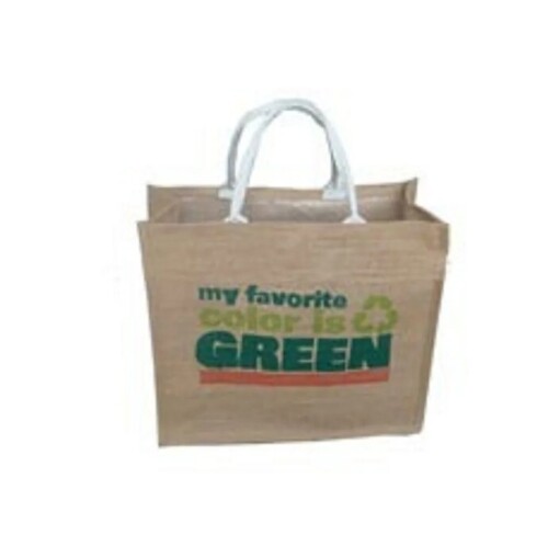 Printed Jute Promotional Bag
