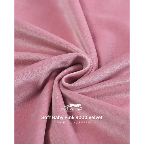 Luxurious 9000 GSM Velvet Fabric - 9000 GSM Density, Single-Tone, Soft Velvet Texture, Fade-Resistant Finish