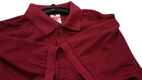 Maroon Coller T Shirts