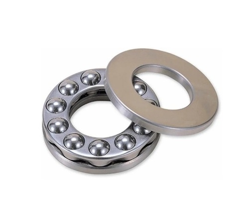 Thrust Bearings - Stainless Steel, Standard Size, Silver Color | Corrosion, Rust & Water Resistance, Easy to Install, Ball Bearing Structure