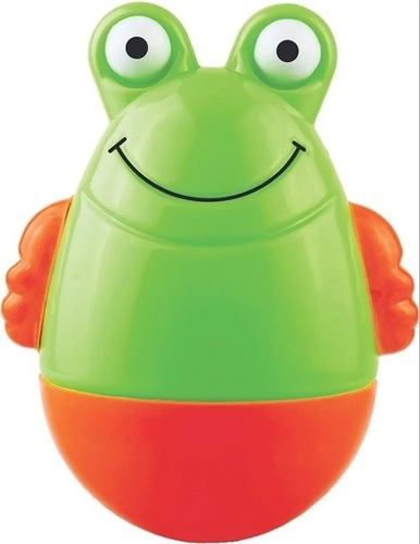 Plastic Roly Poly Frogee Toy