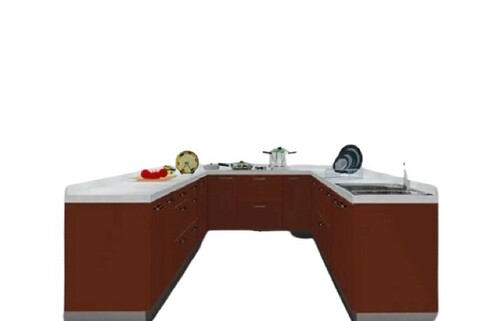 U Shape Modular Kitchen