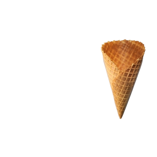 Waffle Cake Cone Powder
