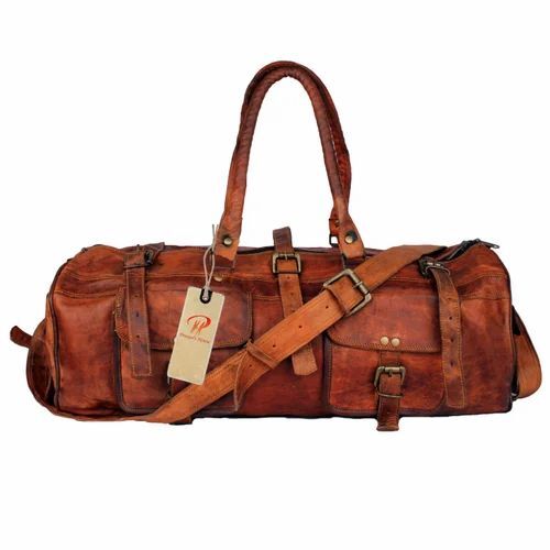 Leather Duffel Bag