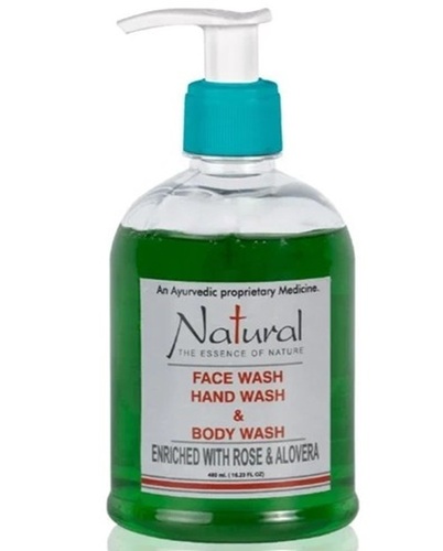 Natural Hand Face Body Wash 