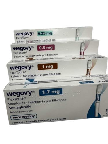 Wegovy Injection 0.25mg 0.5mg Mg 1.7mg - Grade: A