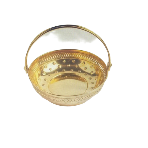 Brass Pooja Baskets