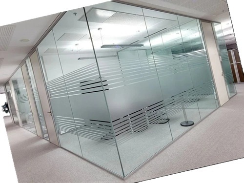 Frameless Glass Partition