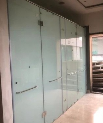 Glass Hingde Door