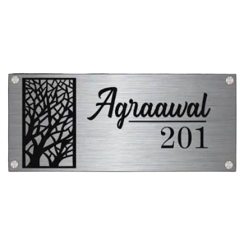 Stainless Steel Name Plate