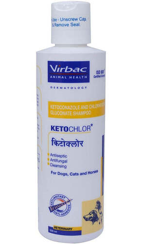 200ml Virbac Ketochlor Pet Shampoo