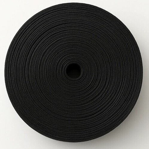 50m Black Polyester Belt