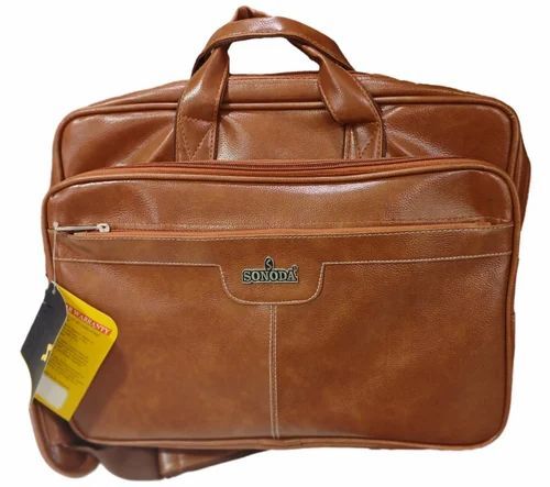 Men Office Leather Bag
