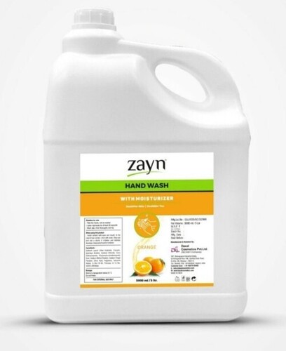 Orange Hand Wash - Liquid Form, Orange Color | Eco-Friendly, Germs Protection