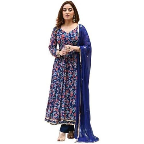 Blue Kurti - Cotton All Size Blue | Anti Wrinkle Stylist Comfortable Washable