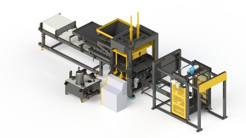 Fully Automatic Paver Block Making Machine