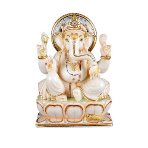 Marble Ganesh Murti By Prem Handicrafts
