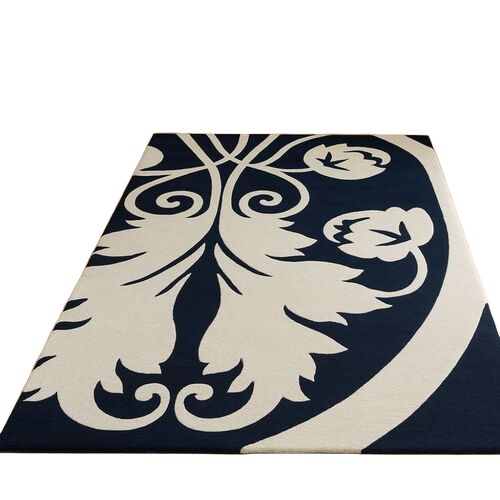 Tufted Wool Rug - Backing Material: Anti-Slip Latex