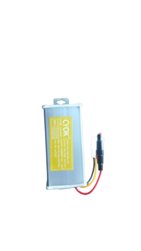 Electric Scooter DC-DC Converter - Aluminium Casing, Standard Size, 12V Output | High Efficiency, Over-Voltage Protection, Stable Power