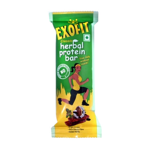 Exofit Classic Herbal Protein Bar