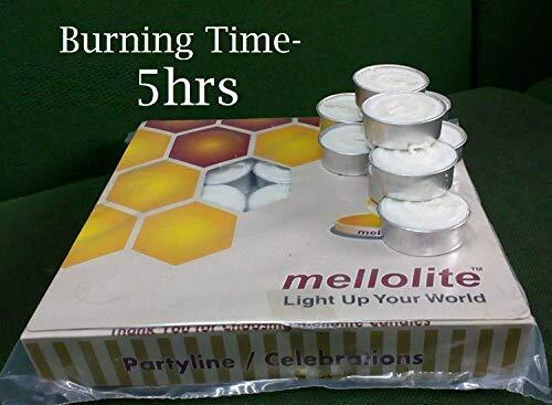 Mellolite Tealight Candles-50 Pcs