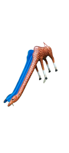 Playground Frp Giraffe Slide